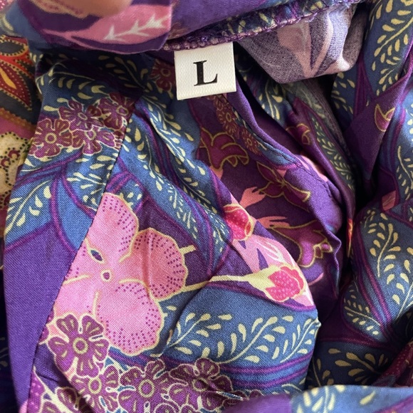 Violet purple boho floral print maxi robe kimono
Brand New unused! - Picture 5 of 10
